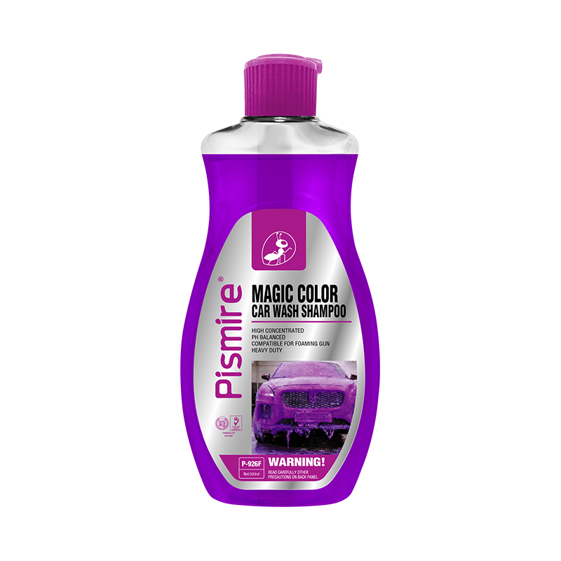 P-926F Color bubble car wash liquid 500ml purple