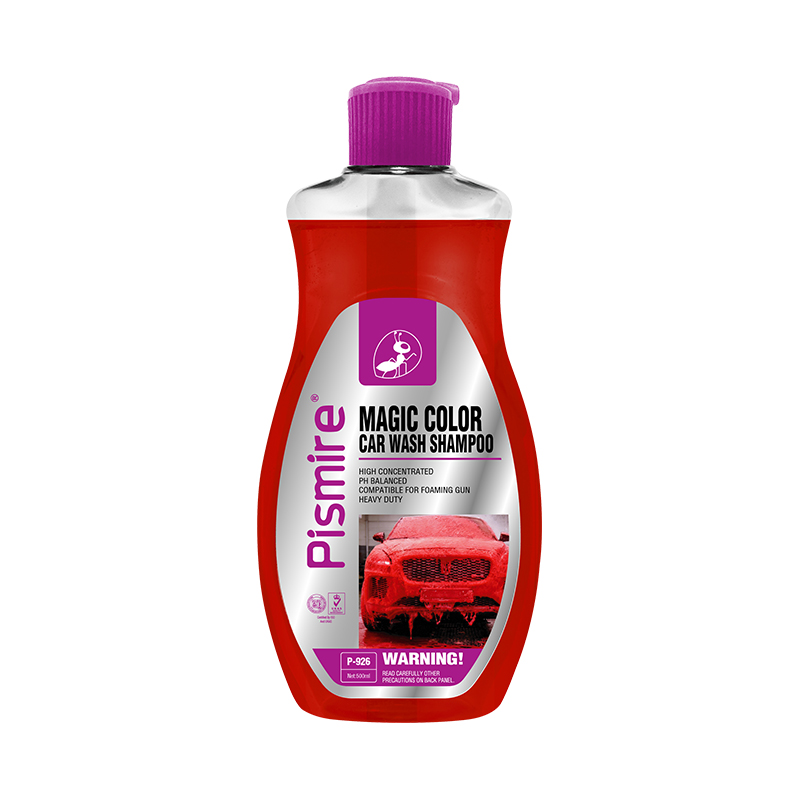 P-926 Color bubble car wash liquid 500ml red